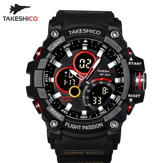 TakeshiCo นาฬิกาข้อมือ ผู้ชาย เครื่องญี่ปุ่น แฟชั่น สปอร์ต เท่ TAKESHI TK29 SPORT CHRONOMETER WATCH