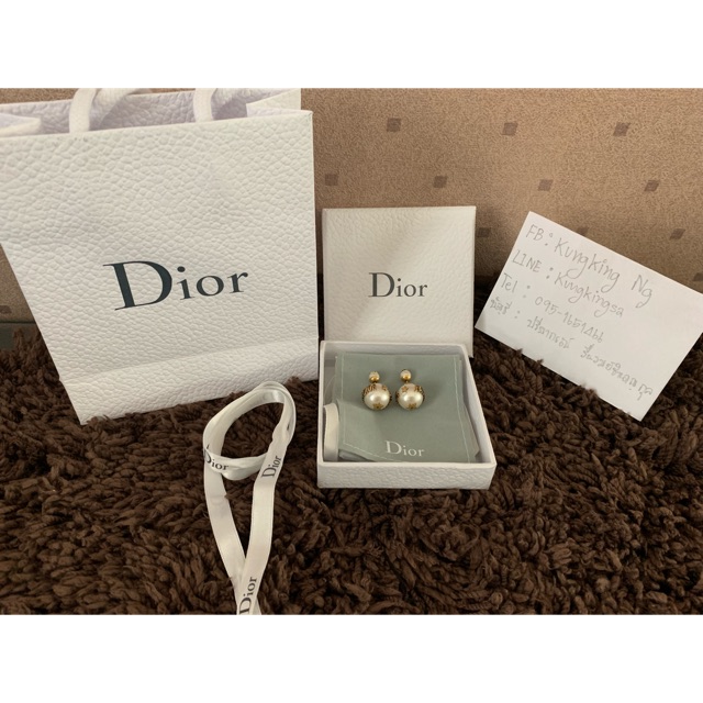 Dior earring ต่างหูดิออร์