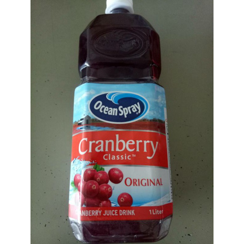 Ocean Spray Cranberry น้ำแครนเบอร์รี่ โอเชี่ยนสเปรย์ 1000 มล.ราคาสุดฟิน ...