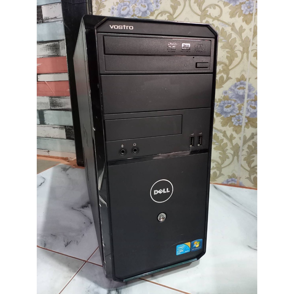คอมพิวเตอร์ Dell Vostro core Q8400 มือสองพร้อมใช้งาน สภาพสวย ใช้ทำงานทั่วไป