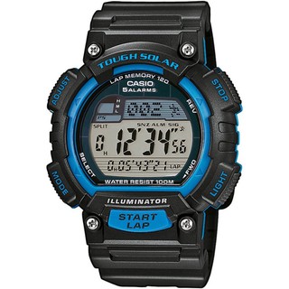 ﻿Casio นาฬิกาข้อมือผู้ชาย สายเรซิ่น รุ่น STL-S100H-2AVDF - black