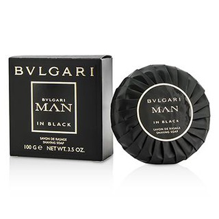 BVLGARI In Black Shaving Soap Size: 100g/3.5oz