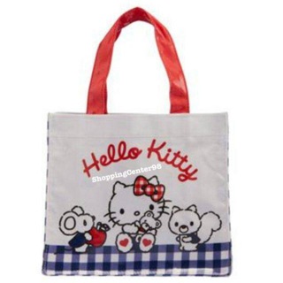 กระเป๋าถือลาย Hello Kitty ลายน่ารักสดใส