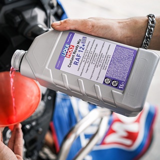 น้ำยาหล่อเย็นสูตรพร้อมใช้ Coolant LIQUI MOLY Ready Mix RAF 12+ 1L. ขนาด 1 ลิตร คูลแลนด์ รหัส LIQUI-6924