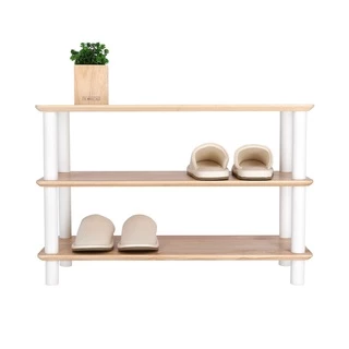 THEWOOD 'S TALE ชั้นวางรองเท้า ชั้นวางของ SHOE RACK จากไม้แท้ธรรมชาติ