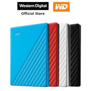 WD My Passport 4TB, Blue, USB 3.0 [ External HDD ฮาร์ดดิสก์พกพา