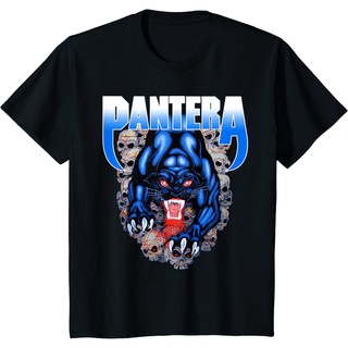 เสื้อยืดโอเวอร์ไซส์เสื้อยืด ผ้าฝ้ายแท้ พิมพ์ลาย Pantera Official Black Panther คุณภาพสูงS-3XL