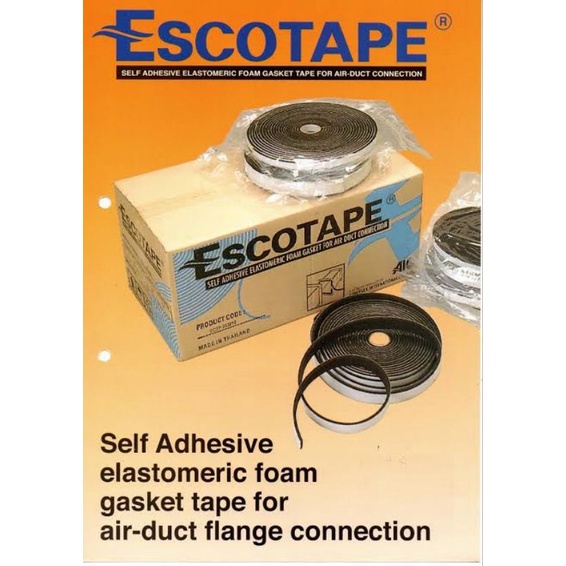 เทปโฟม ESCOTAPE TS 5mm.x20mm.x10M.(1ลัง/24ม้วน)