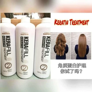 เคราฟิว เคราติน ครีมบำรุงผม Kerafill Keratin Treatment เบอร์ 2 ครีมสีม่วง 1000 ml.