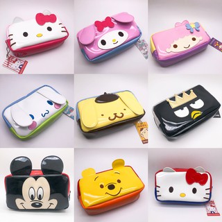 กระเป๋าใส่เครื่องเขียน เครื่องสำอางค์ Sanrio &amp; Disney Character มาใหม่ งานมีป้าย