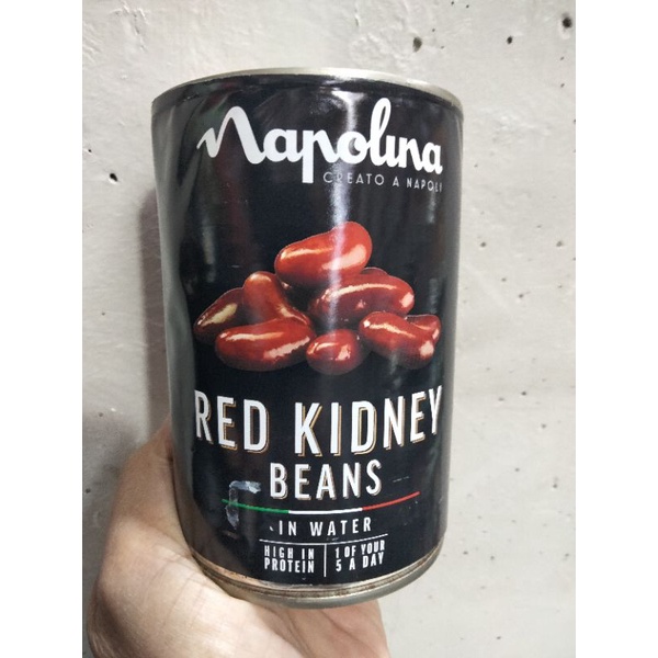 Mica Kidney Red Bean In Brine ถั่วแดงในน้ำเกลือ  400 กรัม