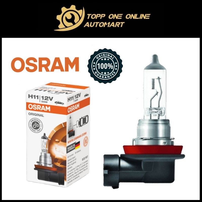 OSRAM H11 12V 55W หลอดไฟ
