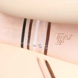 Mei Linda Twist up Eyeliner Pencil ดินสอเขียนขอบตา สูตรกันน้ำ MC3077