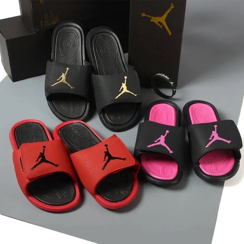 Air Jordan 6 Eclipse Aj6 รองเท้าแตะคู่รองเท้าแตะ Selip Slaid Word รองเท้าแตะผู้ชาย Jordan