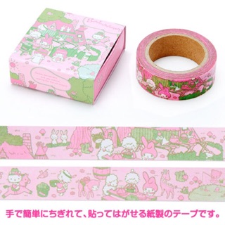 Masking Tape Sanrio characters ☆ forest