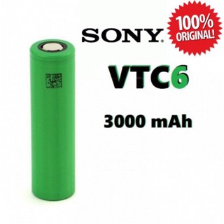 [ลด15% โค้ด PMB0103] ถ่านชาร์จ SONY VTC6 ของแท้ 1 ก้อน