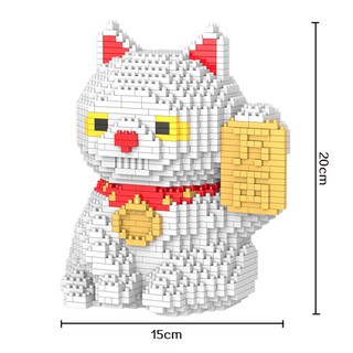 แมวกวัก นำโชค นำเงิน นำทอง เข้าบ้าน เข้าร้าน จำนวนต่อตัว 1,616 ชิ้น HC 9028