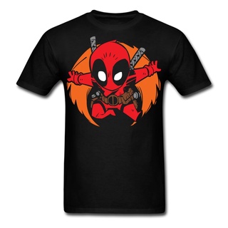 [S-5XL]เสื้อยืด พิมพ์ลาย Deadpool Superhero สไตล์วินเทจ สําหรับผู้ชาย