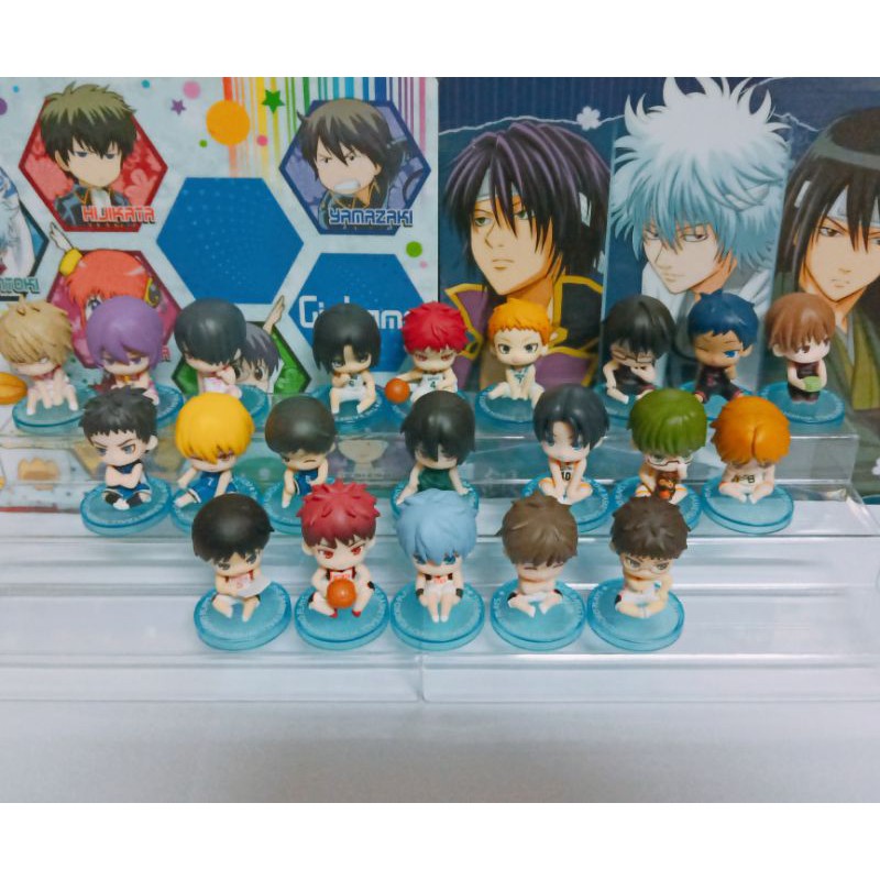 โมเดล ฟิกเกอร์ Gashapon Kuroko no Basket นั่งจ๋อง