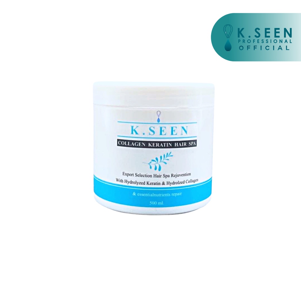 K.SEEN COLLAGEN KARATIN HAIR SPA ทรีทเม้นท์ คอลลาเจน สปา 500มล.