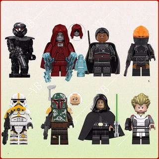 ของเล่นเด็ก ตัวต่อ ฟิกเกอร์ นาโน Storm Soldier Skywalker ขนาดเล็ก สําหรับเด็ก