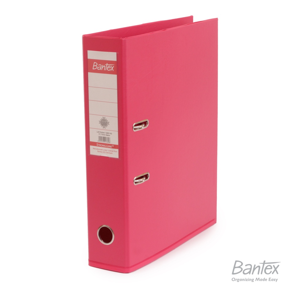 [Zada] Bantex Ordner Folio 7 cm PVC Lever Arch File Melon 1465V63