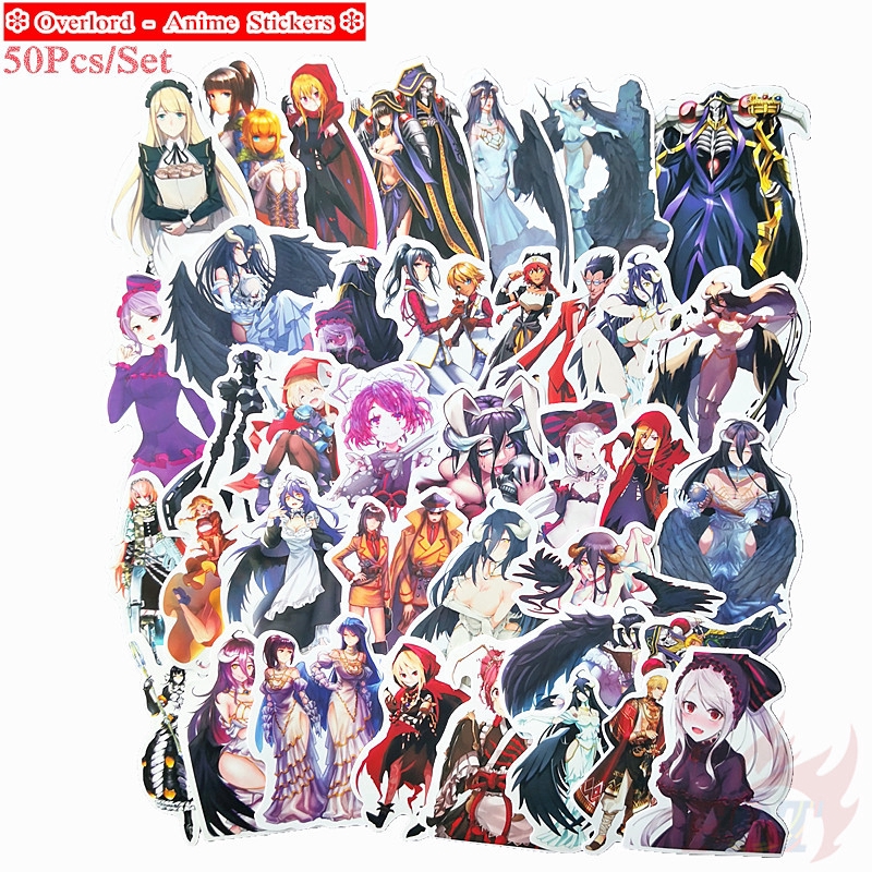 ❉ Overlord - Anime สติ๊กเกอร์ ❉ 50Pcs/Set Fashion DIY Doodle Decals สติ๊กเกอร์
