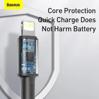 Baseus สาย USB-C PD 20W ชาร์จเร็ว รองรับการส่งข้อมูล 480Mbps ใช้งานร่วมกับ PD 18W ชาร์จเร็วได้สำหรับ iPhone