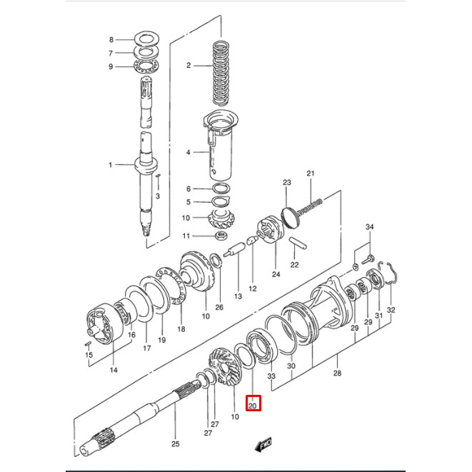 09181-45004-000 SHIM, 5X56X1.1 แผ่นชิม 45X56X1.1 เครื่องยนต์เรือซุซุกิ Suzuki Outboard 09181-45004 0