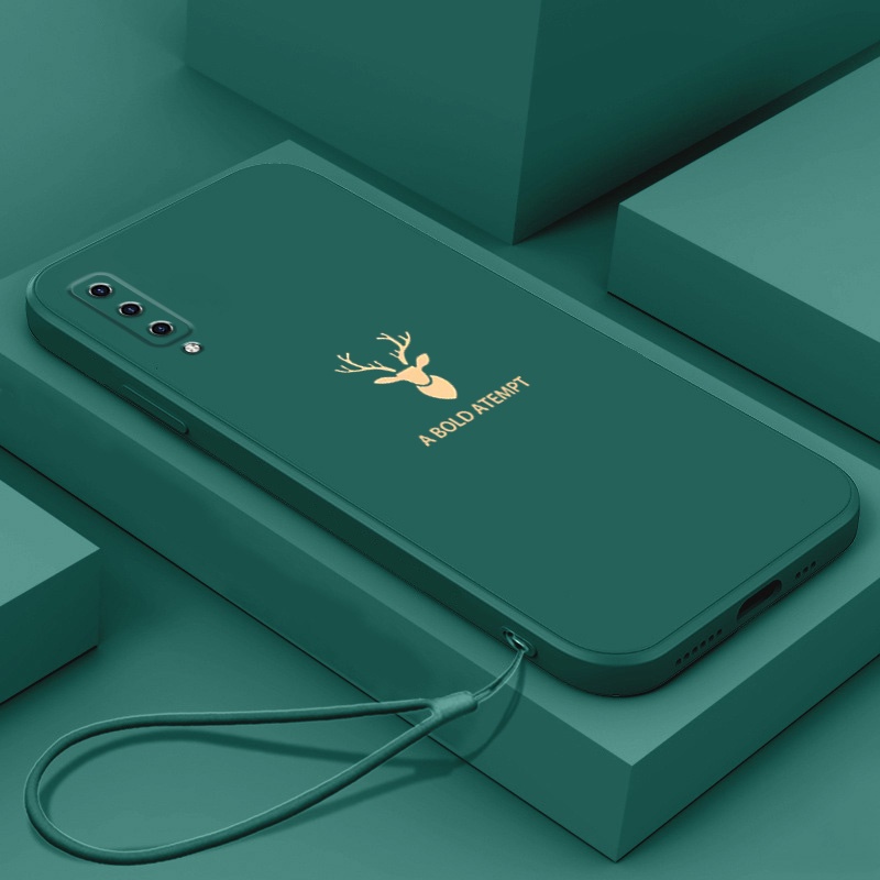 เคสโทรศัพท์มือถือ ซิลิโคนนิ่ม ป้องกัน กันชน สําหรับ SAMSUNG A7 2018 A50 A70 A50S A30S YTLT01