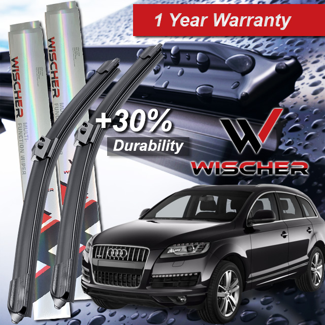 Audi Q7 SQ7 SUV 2015 - ปัจจุบัน ใบปัดน้ําฝน Wischer Nano-BOND (1SET)