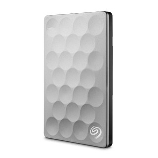 Seagate External Harddisk Ultra Slim 1TB เอ็กซ์เทอร์นัลฮาร์ดดิสก์ สีเงิน