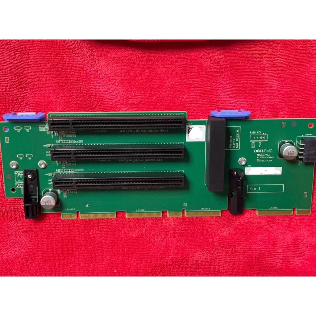Dell Power EDGE R740 , Precision R7920 Primary PCIe x16 / x8 / x8 GPU 1st  GPU PCIE Board Card 0GHGT