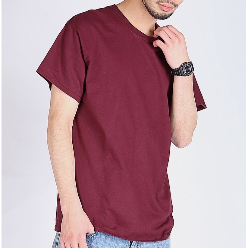 Gildan Ultra Algodón 6 Oz. Camiseta De Manga Larga Con Bolsillo (G241) SEGURIDAD NARANJA, Anaranjado Safety