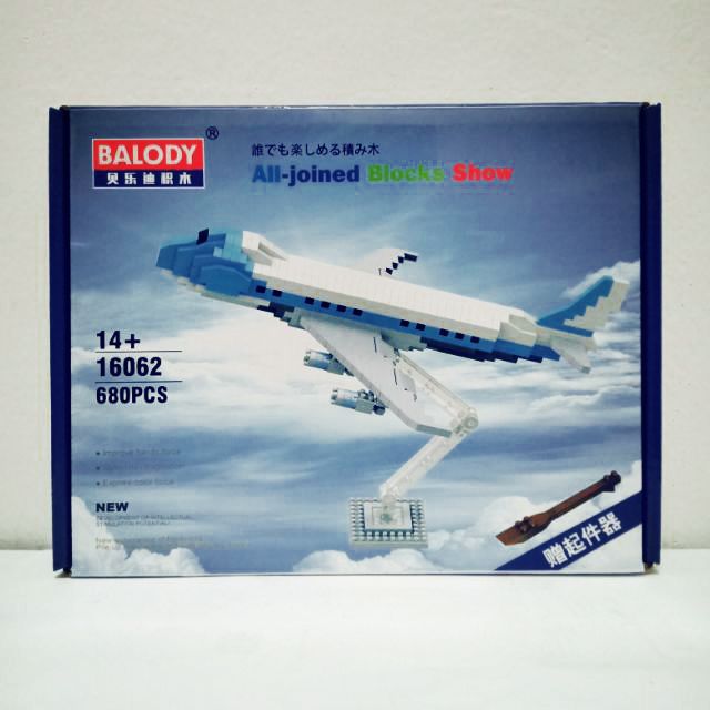 ตัวต่อเครื่องบิน นาโนบล็อกเครื่องบิน nanoblock aircraft /model aircraft