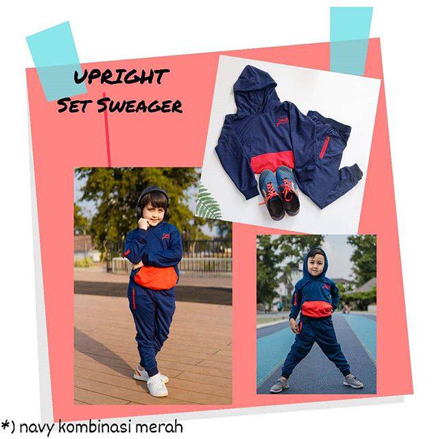 SWETER JOGGER (SWEAGER UPRIGHT) BY UPRIGHT