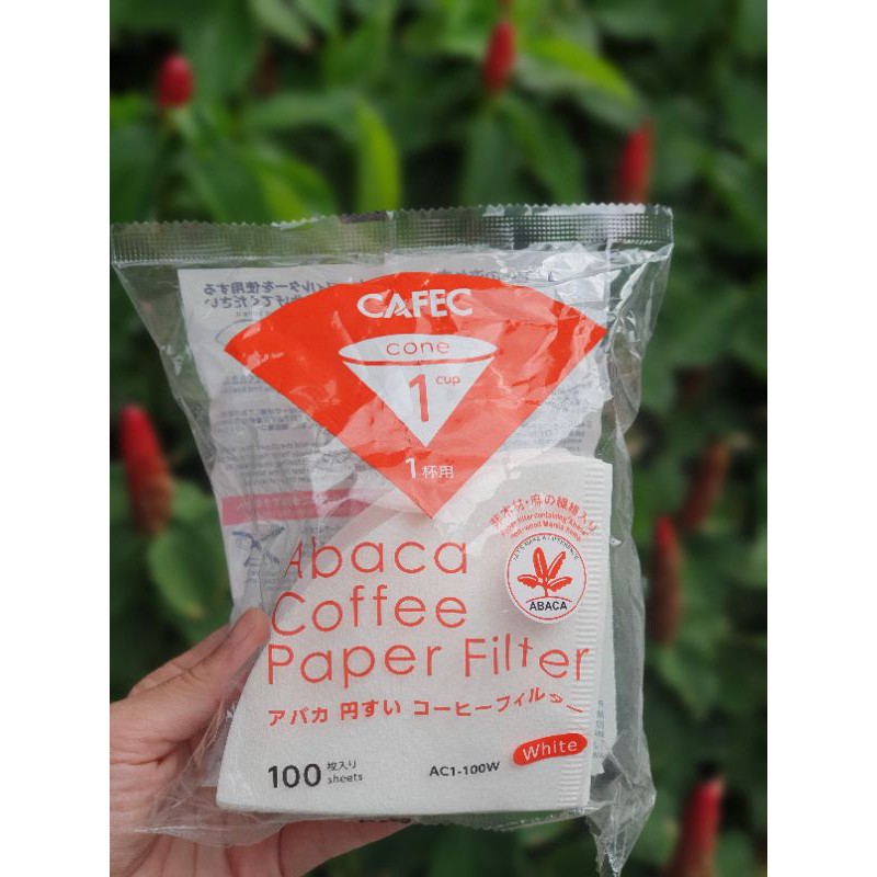 กระดาษกรองกาแฟ(1CUP) CAFEC