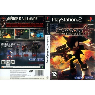 แผ่นเกมส์ PS2 Shadow the Hedgehog   คุณภาพ ส่งไว (DVD)