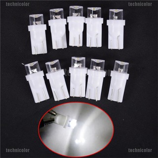 ☑️พร้อมส่ง ไฟ LED T10 10 ดวง หัวเว้า สําหรับติดรถยนต์ 10 ชิ้น