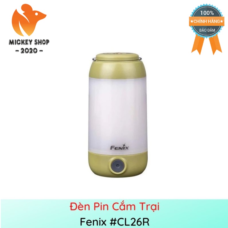 [ของแท้] FENIX CL26R ไฟฉายแคมป์ปิ้ง 400 Lumens แสงสีขาว 18650 หรือแบตเตอรี่ CR123A สองแบตเตอรี่