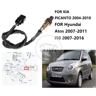 เซนเซอร์ออกซิเจน สําหรับ Hyundai Atos 2007-2011 i10 2007-2016 KIA Picanto 2004-2010