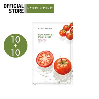 REAL NATURE TOMATO MASK SHEET 10 + 10