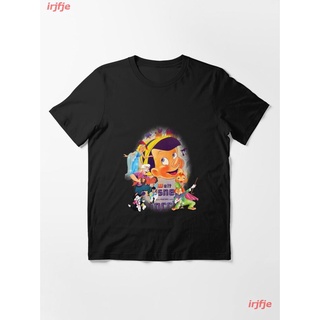 Tee 2022 Pinocchio Essential T-Shirt เสื้อยืด ดพิมพ์ลาย ดผ้าเด้ง คอกลม cotton แฟชั่น sale Unisex