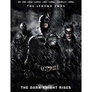 The Dark Knight Rises แบทแมน อัศวินรัตติกาลผงาด : 2012 #หนังฝรั่ง - แอคชั่น #คริสเตอร์เฟอร์ โนแลน