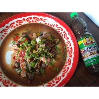 *พร้อมส่ง*ปลาร้า ส้มตำ ตราแม่พยอม น้ำปลาร้าแม่พยอม จังหวัดอุดรธานี แบบขวด 410/420 กรัม