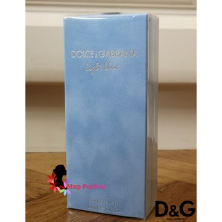 Dolce &amp; Gabbana Light Blue Edt For Women 100 ml. ( กล่องซีล )