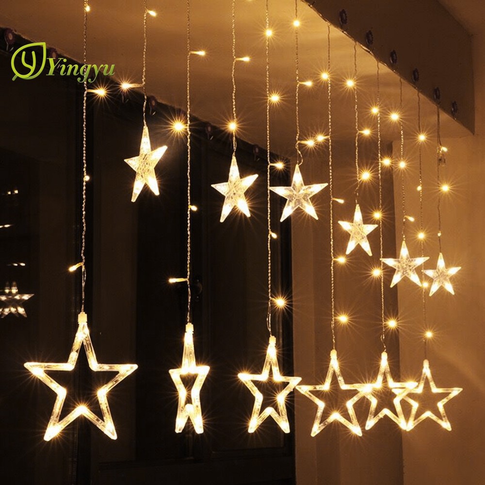 Home Furniture Diy Light 138 Led Star Twinkle Christmas Display