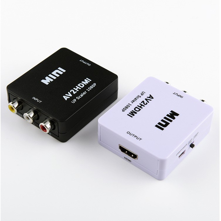 ตัวแปลง AV เป็น HDMI เสียงและวิดีโอคอมโพสิต (CVBS) เป็น HDMI ----AV2HDMI