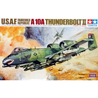 Tamiya โมเดลเครื่องบินรบ 1/48 American A-10A "Thunderbolt" 61028