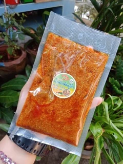 [แพ็คซีล120g.] น้ำพริกมันปูม้า เจ้าตำรับปรุงสำเร็จพร้อมทาน